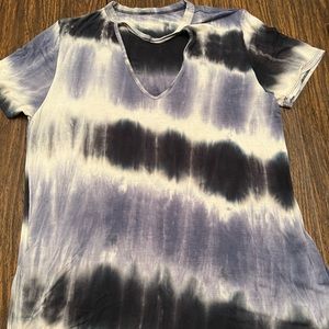 Savanah Labrant tie-dye boutique shirt